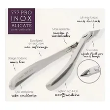 Kit 10 Alicate Cuticula Mundial Inox Profissional Ref 777 Foto mini 2