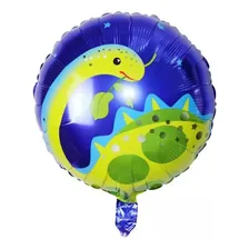 Kit 10 Balões Metalizados Dinossauro Unicórnio Sereia 10cm Foto mini 4