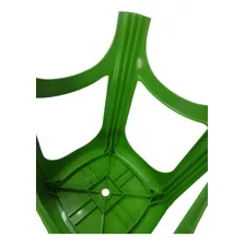 Kit 10 Banqueta Plástica Reforçada Cap. 120 Kg Verde Cor Sem-informacao Foto mini 4