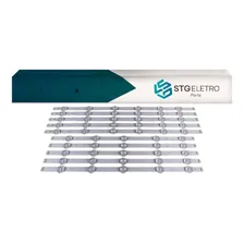 Kit 10 Barras De Led 55lb5600 55lb6200 55lb6500 55lf5600 Foto  mini 1