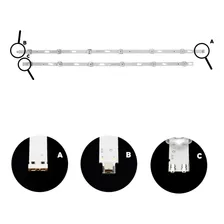 Kit 10 Barras Led Samsung Un65tu7000 65tu8000 65tu7020 Novas Foto mini 2