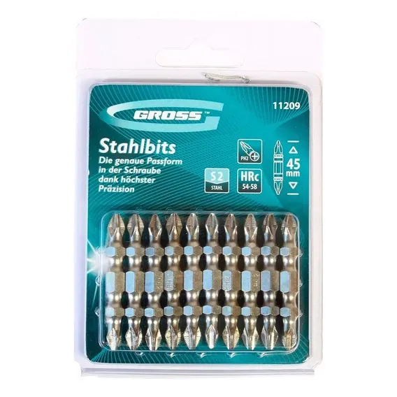 Kit 10 Bits Duplo Ph-2 De 45mm 11209 Gross - 11209 - Gross Foto 1