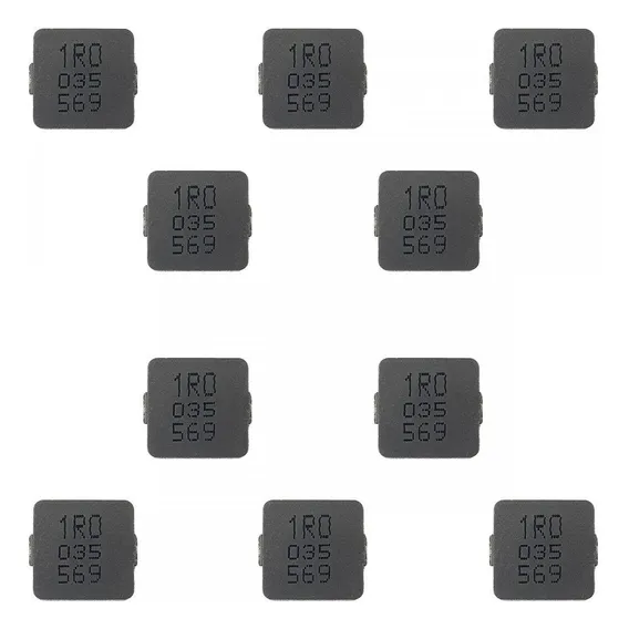 Kit 10 Bobina Indutor 1r0 1uh 25a 20% Smd Cmle104t1r0ms2r307 Foto 1