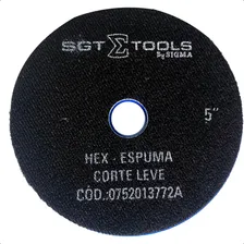 Kit 10 Boina Hex Polimento Azul 5 Pol Corte Leve Foto mini 4