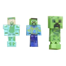Kit 10 Bonecos Minecraft Foto mini 2
