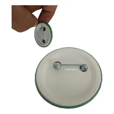 Kit 10 Bottons Broche Cipa Segurança Do Trabalho 3,5cm Cor Verde-escuro Foto mini 3