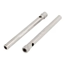 Kit 10 Brocas Diamantada 4mm Serra Copo Vidro Ceramica Foto mini 3