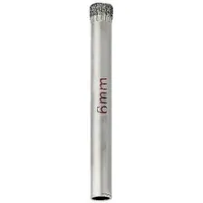 Kit 10 Brocas Diamantada 6mm E 8mm Serra Copo Vidro Cerâmica Foto mini  2