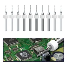 Kit 10 Brocas Tungstênio 1mm Haste 3mm Pcb Placa Circuito Foto  mini 1