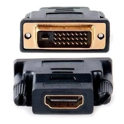 Kit 10 Cabo Adaptador Hdmi X Dvi-d 24+1 Conversor Hdmi Femea Foto 1
