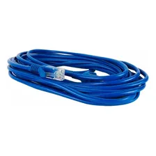 Kit 10 Cabo De Rede 3 Metros Internet Azul Rj45 Cat5e Foto mini 1