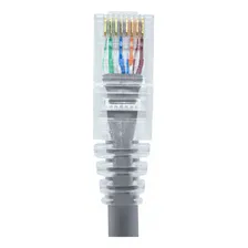 Kit 10 Cabo Rede Patch Cord Cat6 100% Cobre 20 CentÃmetros Foto mini 2