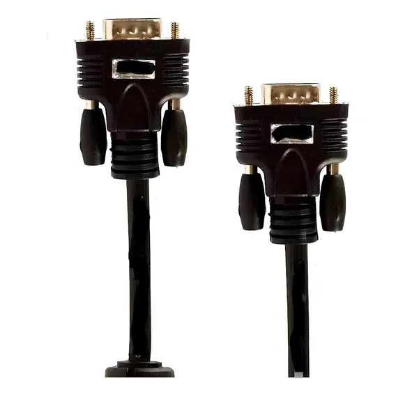 Kit 10 Cabos Vga Blindado Com Ferrite Para Monitor 15mts Foto 1