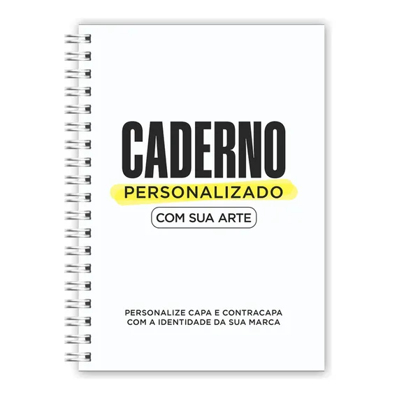 Kit 10 Cadernos A5 Personalizado Com Logo Empresa Eventos Foto 1
