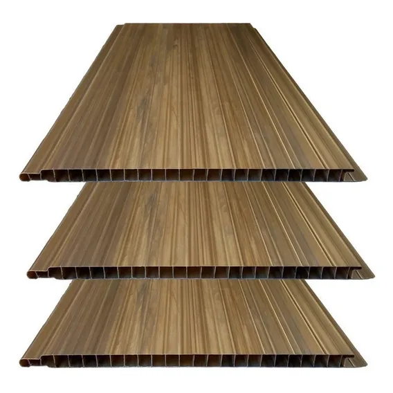 Kit 10 Caixas Com 60 M² Forro De Pvc 10mm X 20cm X 3,00m Foto 1
