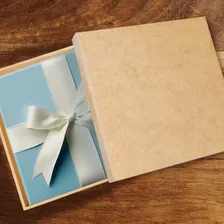 Kit 10 Caixas De Mdf Cru Tampa Sapato 10x10x5 Foto mini 2