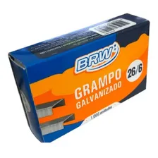 Kit 10 Caixas Grampo P Grampeador 26/6 Galvanizado Atacado Foto mini  3