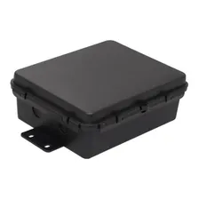 Kit 10 Caixas Herméticas Multiuso Plástica Baby Slim Preta Foto mini  3