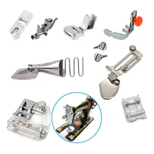 Kit 10 Calcador Aparelho Máquina Costura Doméstica Reta Foto mini 1