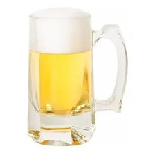 Kit 10 Canecas De Chopp Vidro Zero Grau 340ml Foto mini 3