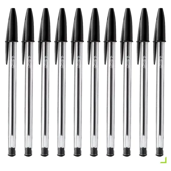 Kit 10 Canetas Bic Cristal Ponta Média 1.0 Esferográfica Foto 1