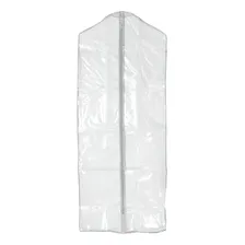 Kit 10 Capa Vestido Longo Noiva Zíper 1,60 Tnt/pvc Branca Foto  mini 1