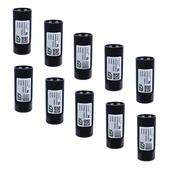 Kit 10 Capacitor Eletrolitico 43uf 330v Epx Foto 1