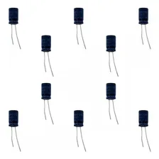 Kit 10 Capacitor Eletrolitico Epcos 220uf 63v B41821a8227m Foto  mini 1