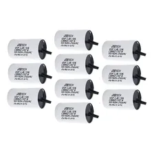 Kit 10 Capacitor Motor 12uf 250vac 2 Fios Portão Eletrônico Foto mini  3