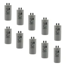Kit 10 Capacitor Permanente 40uf 450v Epx (c/terminal) Foto  mini 1