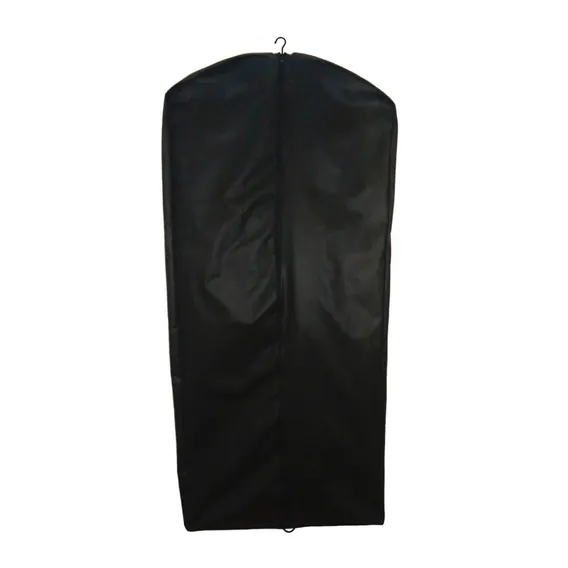 Kit 10 Capas Sanfonadas Tnt P/ Vestido Noiva 70x200x10 Cor Preto Foto 1