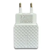 Kit 10 Carregadores Celular Kapbom 5.1a Atacado 2 Usb Cor Branco Foto mini  2