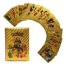 Kit 10 Cartas Pokemon Folha De Ouro Douradas Edicao Limitada Foto  mini 1