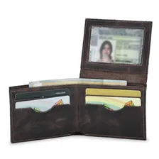 Kit 10 Carteiras Couro Cnh/cartões/cédulas S/plástico Cor Sortidas Foto mini  2