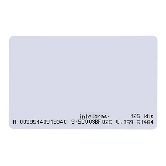 Kit 10 Cartões De Proximidade Rfid 125 Khz Intelbras Th 2000 Foto 1