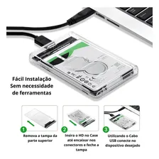 Kit 10 Cases External Para Hd De Notebook Usb 2.0   2.5 Foto mini  2