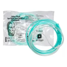 Kit 10 Cateter Nasal Oxigênio Tipo Óculos Adulto Descarpack Foto  mini 1
