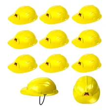 Kit 10 Chapéu Capacete Construtor Operário Festa Aniversario Foto mini 3