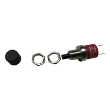 Kit 10 Chave Botao Pushbolton Na Vermelho 18533 Margirius Foto mini 2