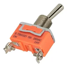 Kit 10 - Chave Interruptor Alavanca Kn-1021 15a 250v Foto mini  3