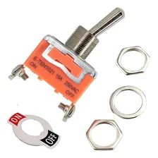 Kit 10 - Chave Interruptor Alavanca Kn-1021 15a 250v Foto mini 4