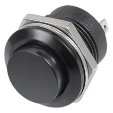 Kit 10 Chave Interruptor Botão R13-507 Redonda Preto Foto mini 3