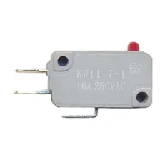 Kit 10 Chave Micro Switch Kw11-7-1 Cor Cinza Foto mini  2