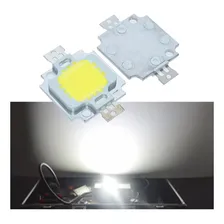 Kit 10 Chip Super Power Led 10w 9v-12v Branco Luz Branco-frio 9-12v Foto mini  3