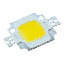 Kit 10 Chip Super Power Led 10w 9v-12v Branco Luz Branco-frio 9-12v Foto  mini 1