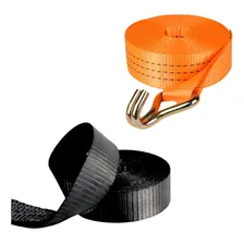 Kit 10 Cinta Catraca Carga 3 Toneladas 50mm 10m Amarração Cor Preto Foto mini 3