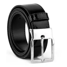 Kit 10 Cintos Sociais Masculino Dupla Face De Atacado Cor Preto Tamanho 125 Foto mini 1