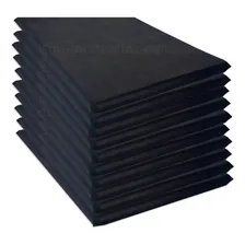 Kit 10 Colchonetes 90x40x3 Preto Foto mini  2
