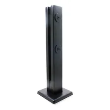 Kit 10 Coluna Torre Inox 60cm Guarda Corpo Preto Fosco Foto  mini 1