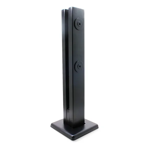 Kit 10 Coluna Torre Inox 60cm Guarda Corpo Preto Fosco Foto 1